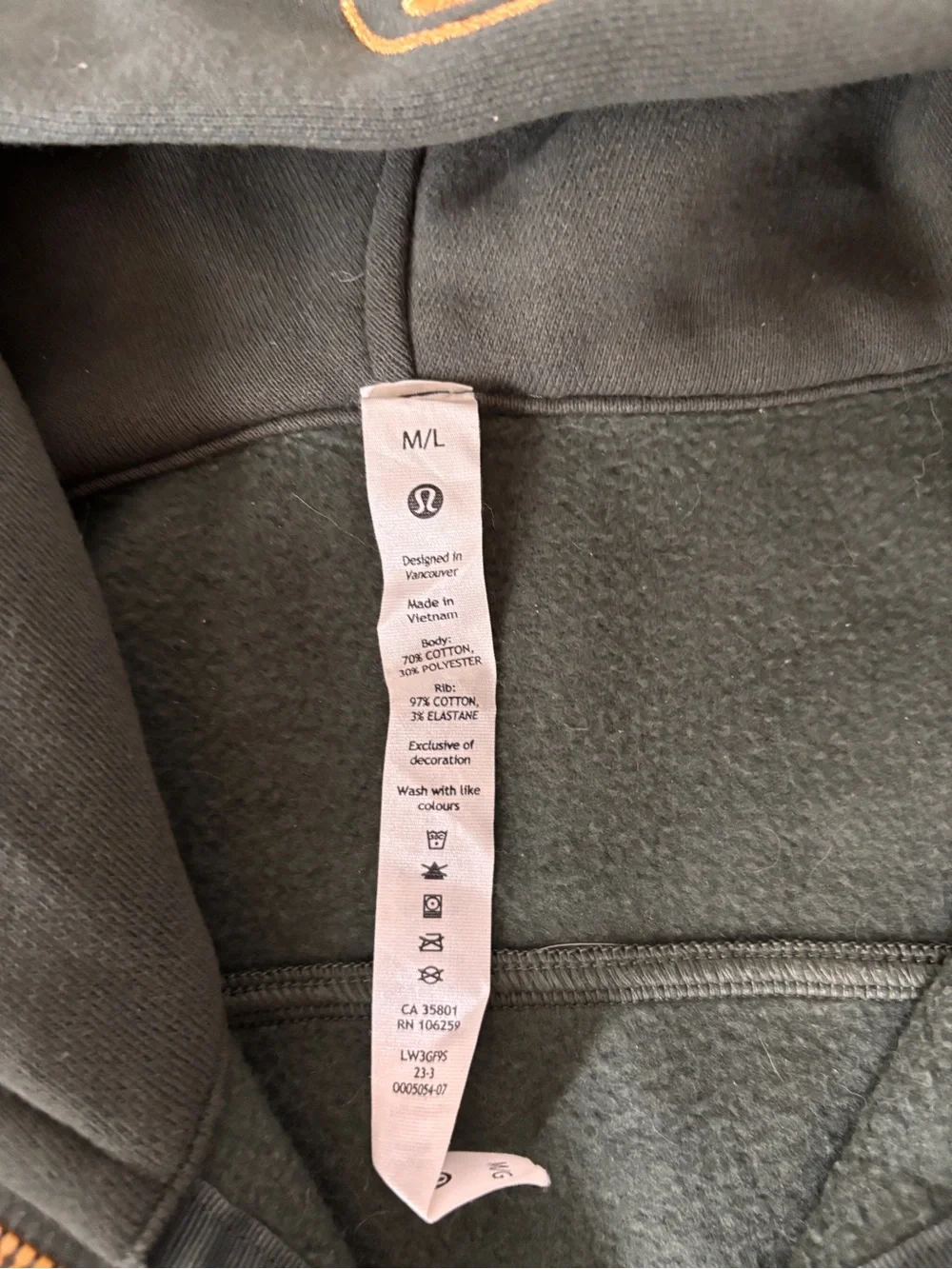 lululemon Dark Forest Scuba Set Wide-Leg Sweatpants in Dark Forest sz M/L